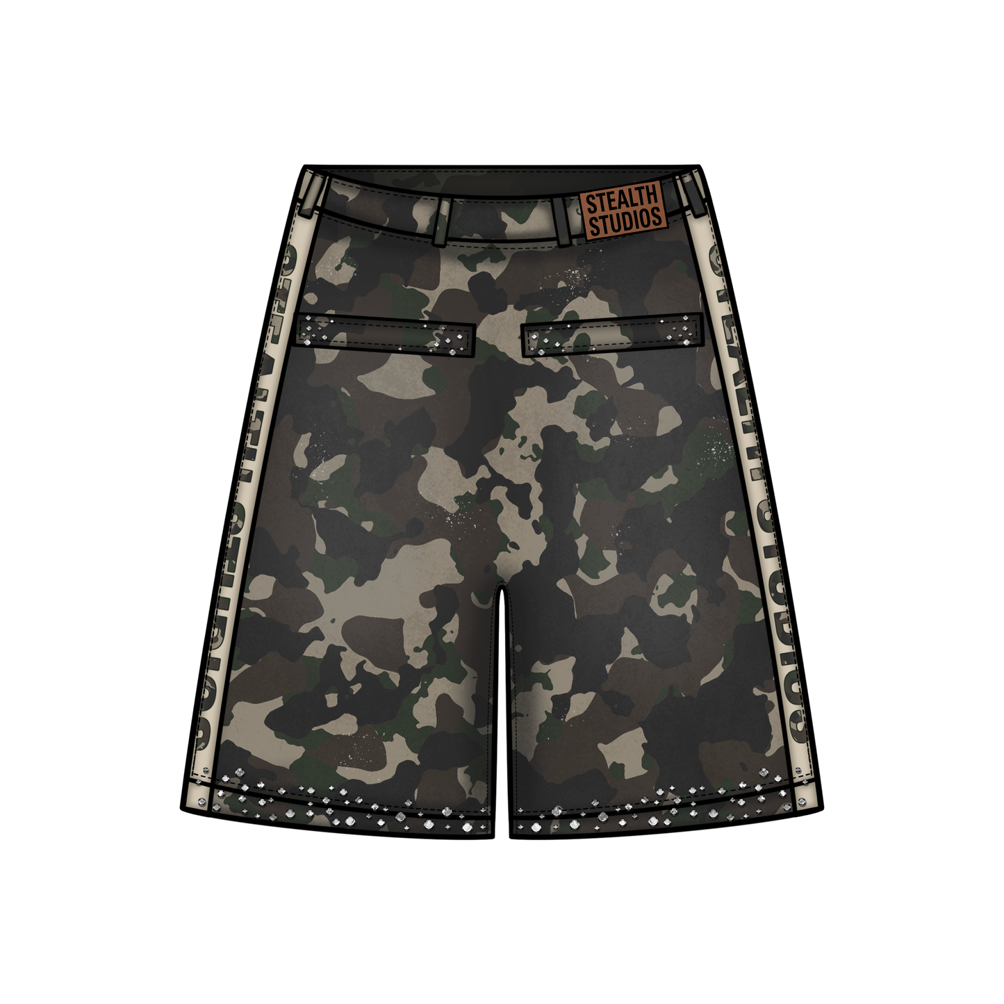 STARLIGHT CAMO SHORTS