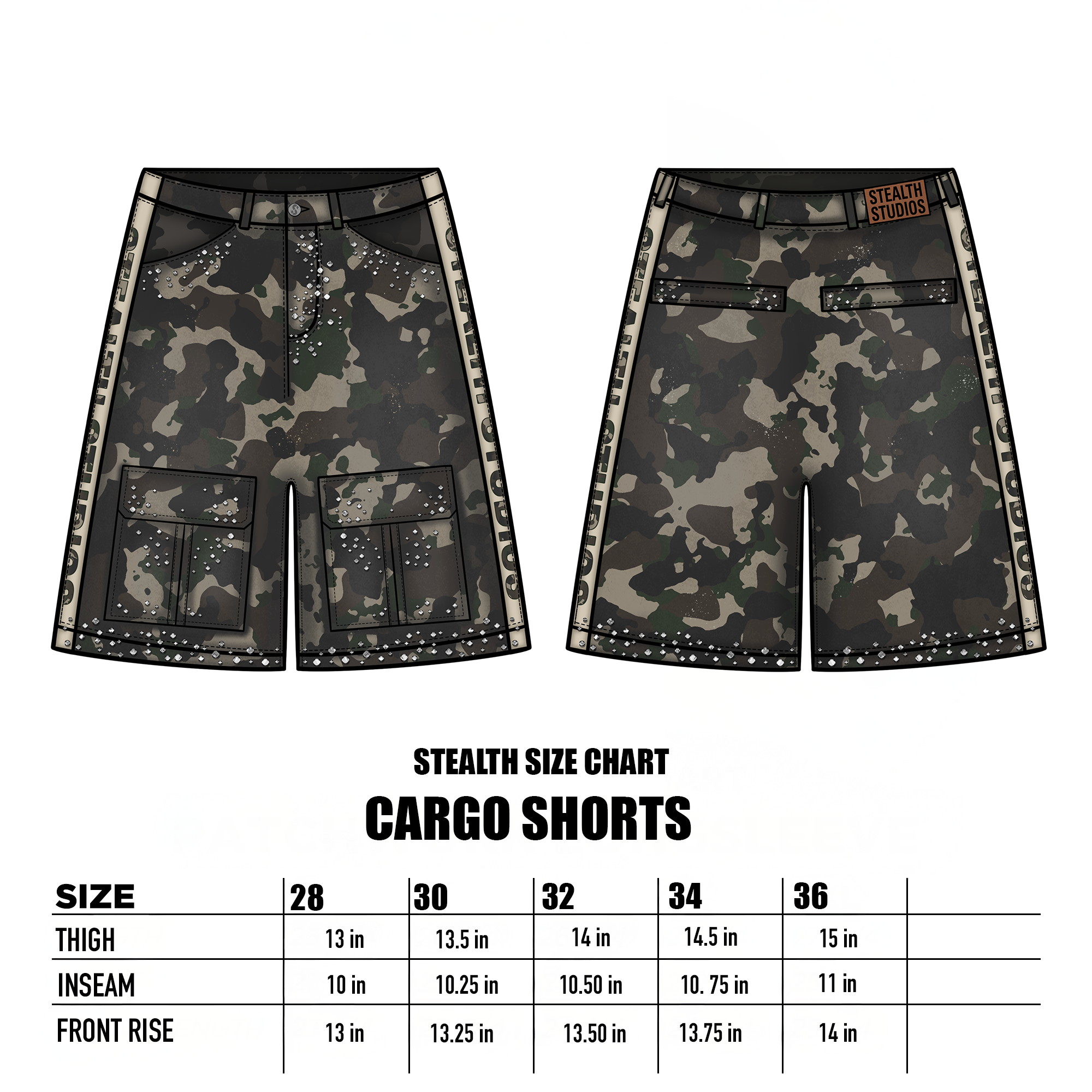 Starlight Camo Shorts