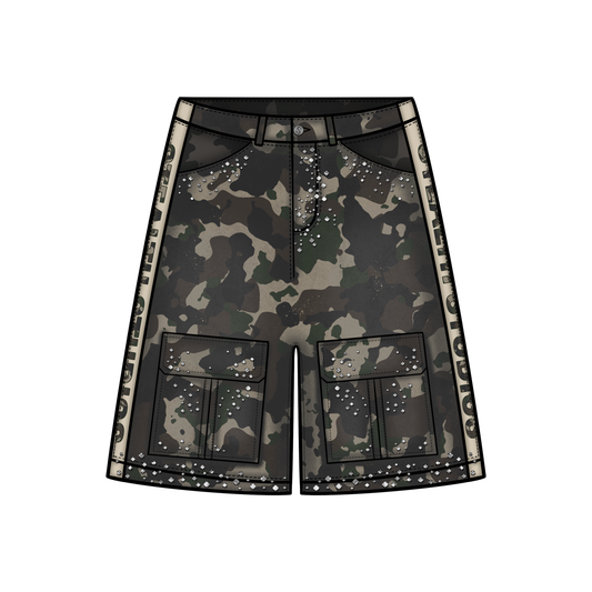 STARLIGHT CAMO SHORTS