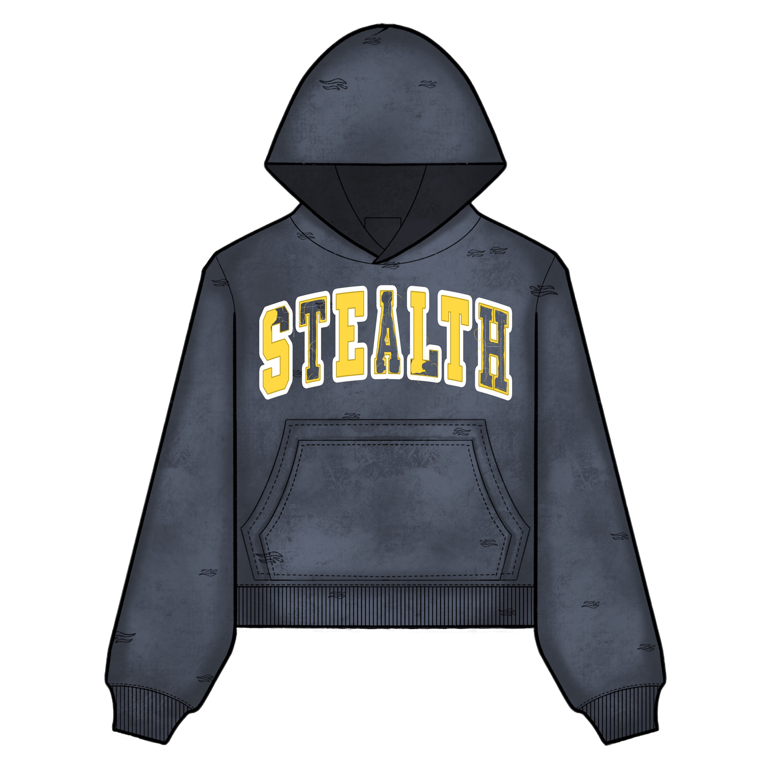 COLLEGIATE PATCH HOODIE